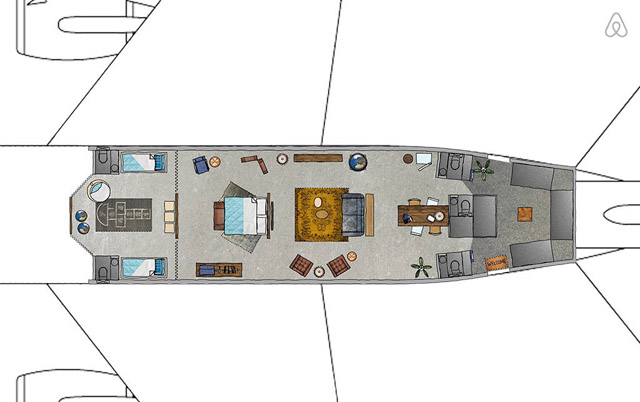 KLM AIRBNB AIRLINE APARTMENT