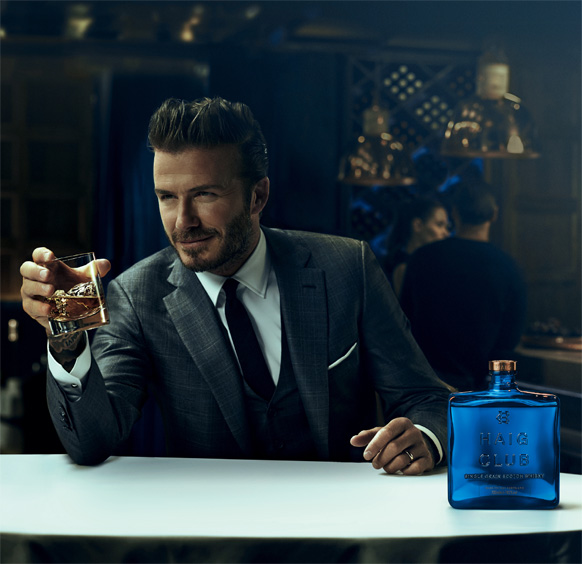 David Beckham scotch whisky Haig Club