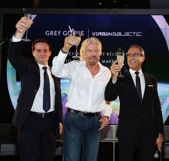 Grey Goose Richard Branson Virgin Galactic