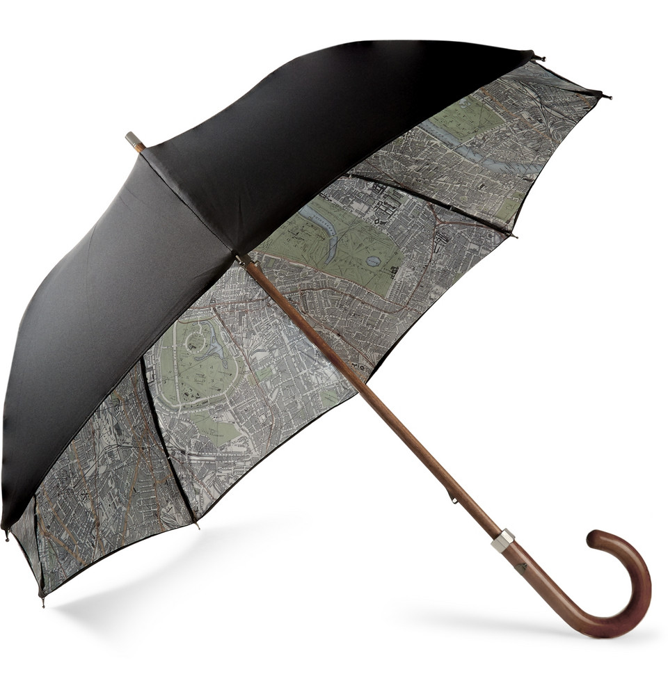 London Undercover umbrella open