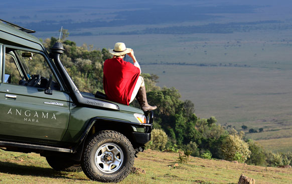 Angama Mara binoculars