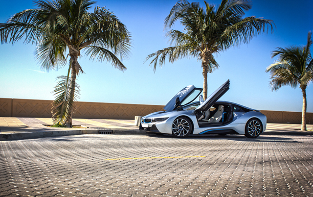 BMW i8 Palm Jumeirah