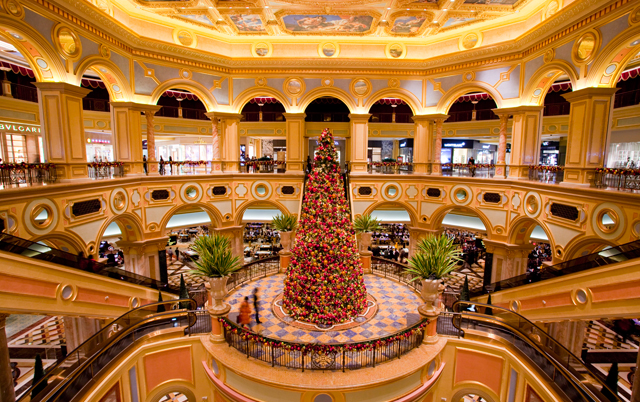 Venetian Macao Christmas tree