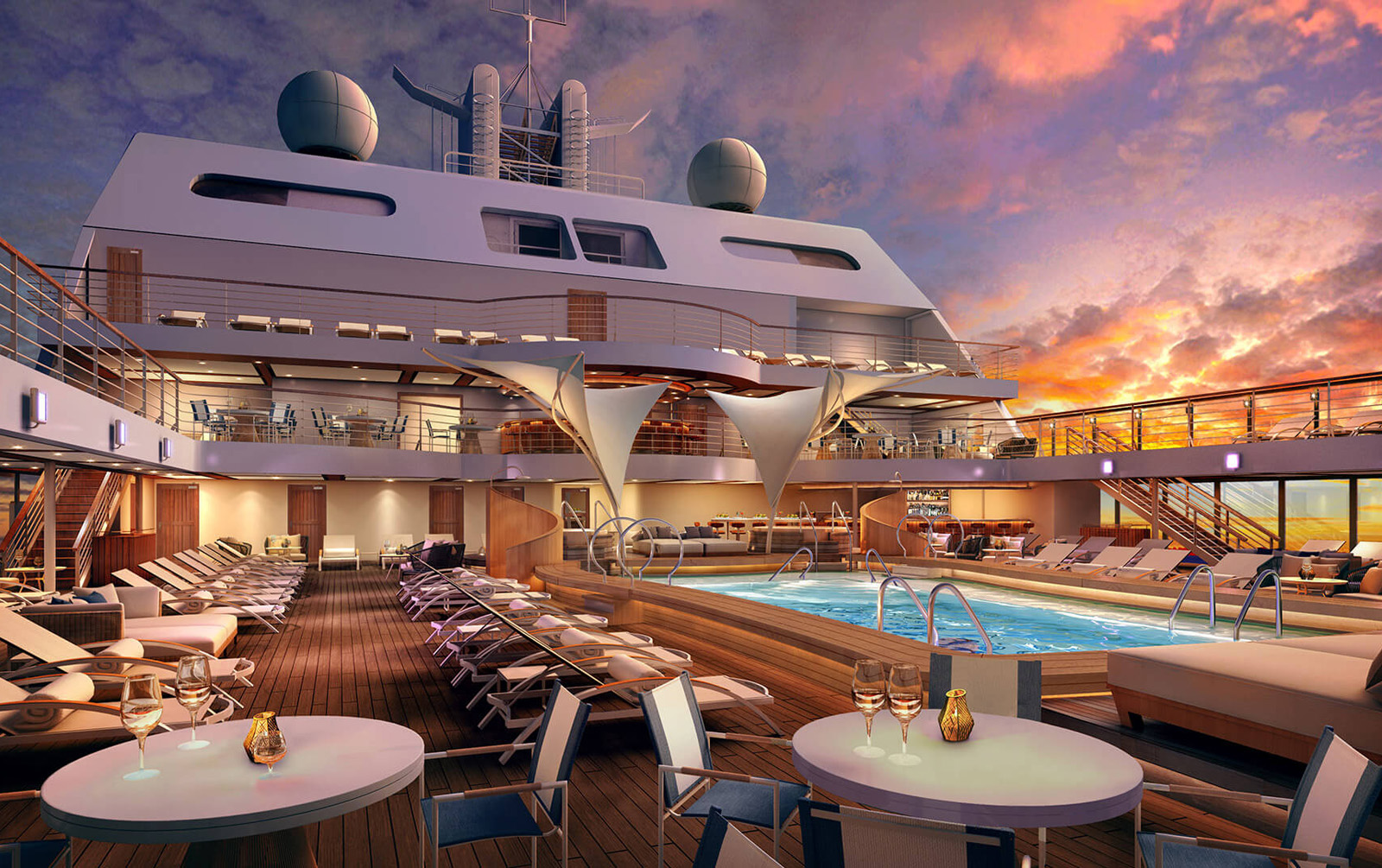 Seabourn Encore deck