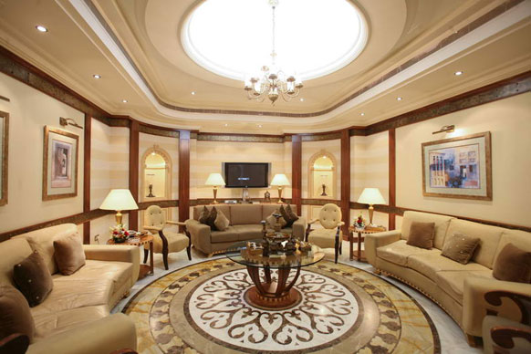 Abu Dhabi Airport lounge