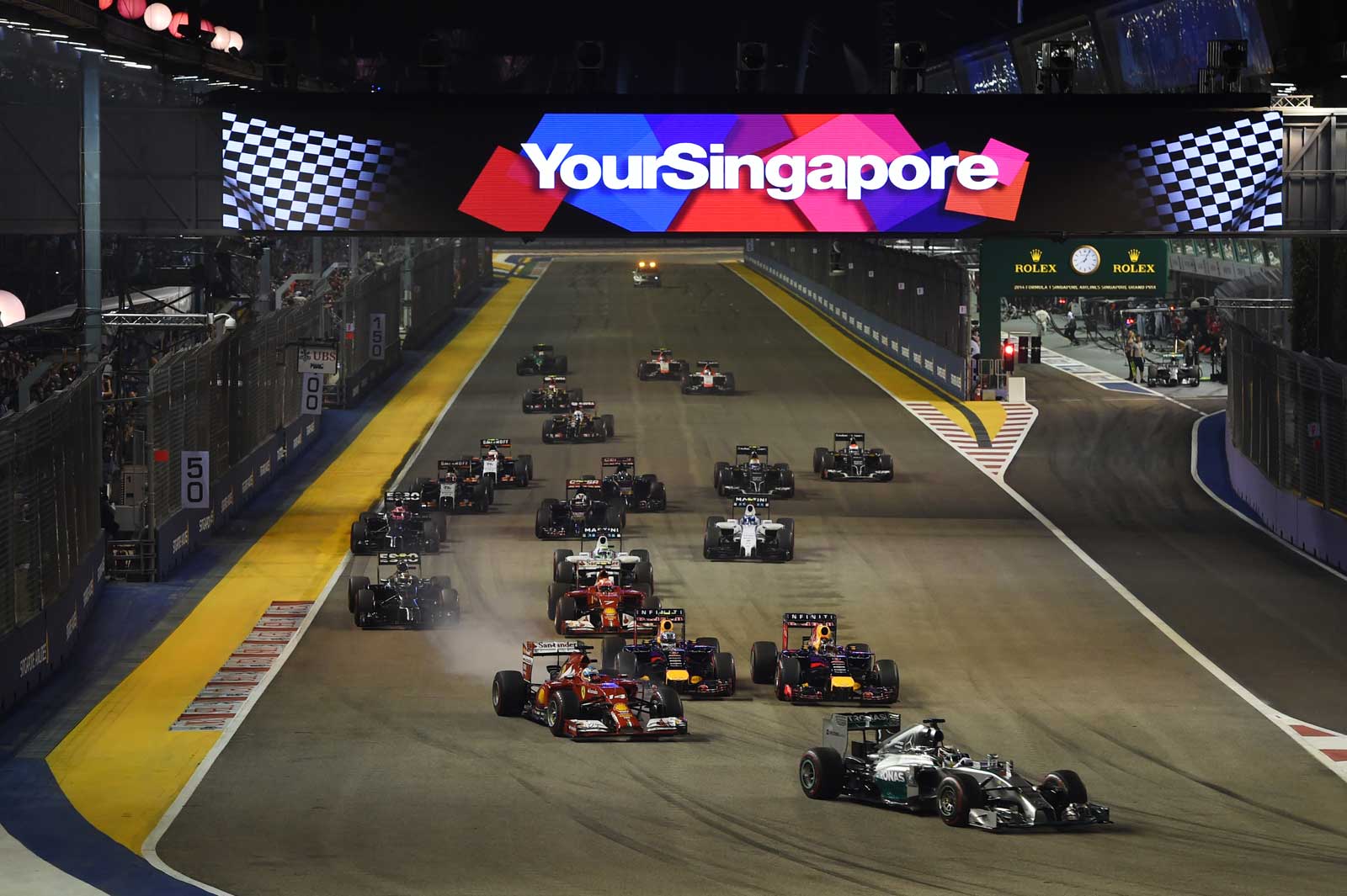 F1 race Singapore