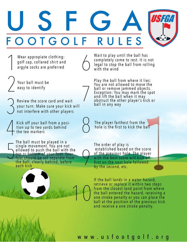 FootGolf rules