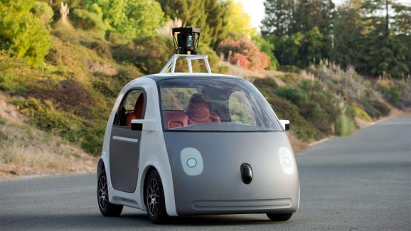 Google driverless car concept