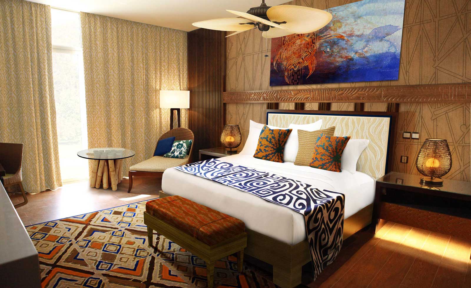Lapita Hotel guestroom