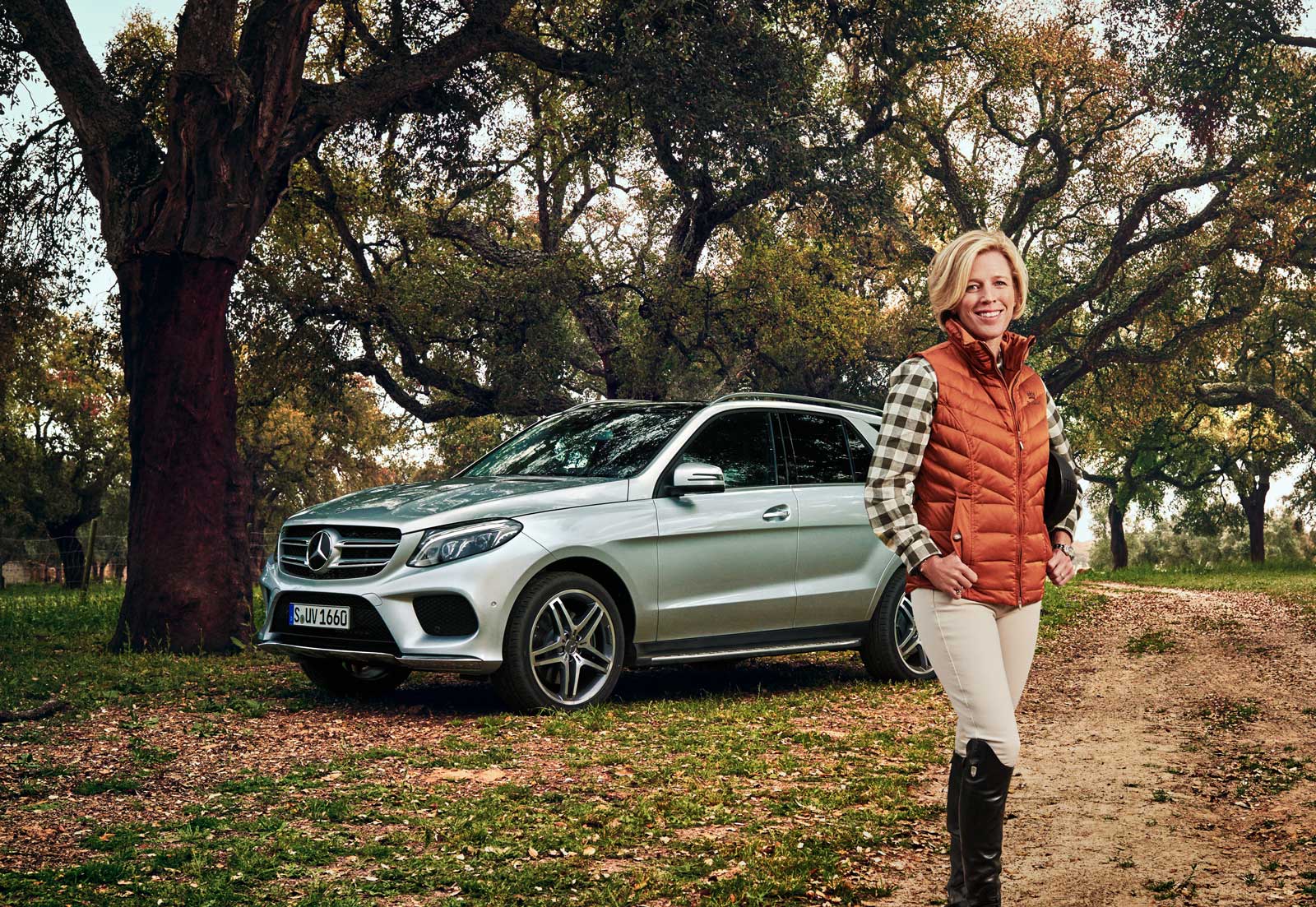 Show jumper Meredith Michaels-Beerbaum opts for the GLE