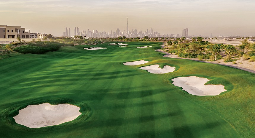 Dubai Hills Golf Club, Dubai, golf, luxury, UAE