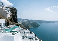 HOTEL INTEL: Room with a view in Santorini