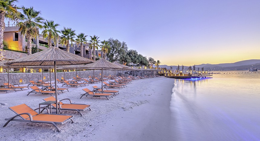 Buddha Bar Beach, Bodrum, Turkey, first beach bar, Caresse luxury collection resort & spa, beach, gourmet