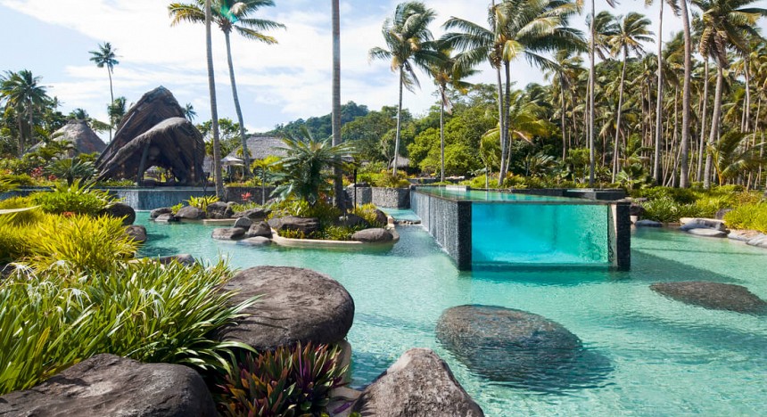 COMO Laucala Island, Fiji, Luxury island resort, luxury villas, COMO Shambala Retreat, Spa, massage, island resort, luxury travel, beautiful fiji islands, fiji resorts, pool villas, luxury residences