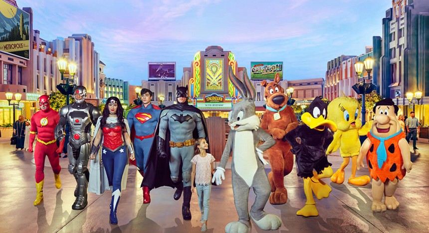 Warner Bros. World Abu Dhabi, Theme park, Batman, Superman, hollywood, movies, action, kids, games, fun, cartoons, kids, family fun, live entertainment, weekends, experience, explore, adventures