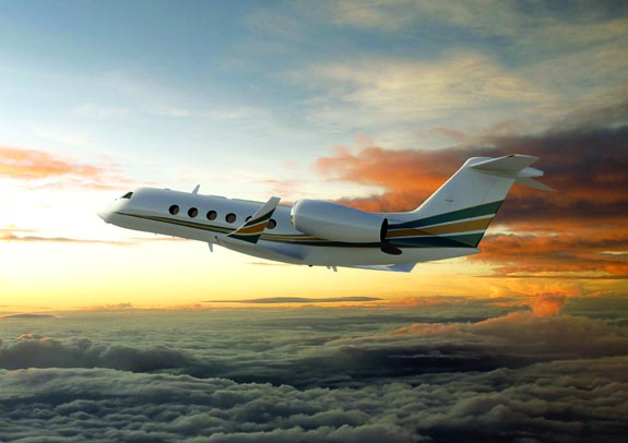 Newlyweds can jet off to their honeymoon in their own private jet.