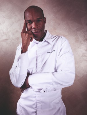 Marcel Ravin Michelin Star Chef of the Blue Bay Restaurant 