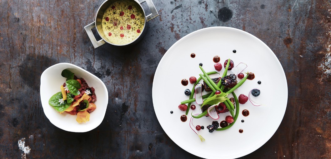 Marcel Ravin Michelin Star Chef of the Blue Bay Restaurant