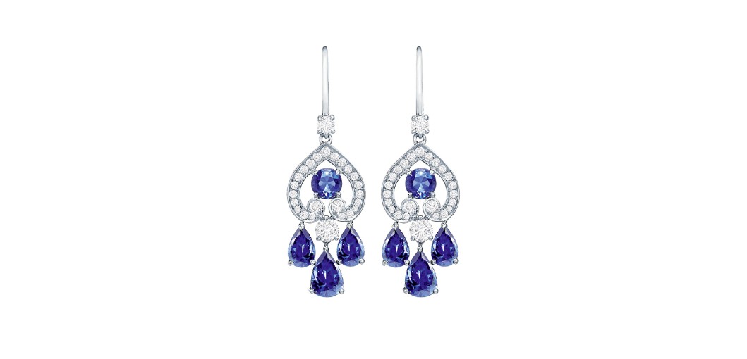 Regal Cascade earrings, Vhernier