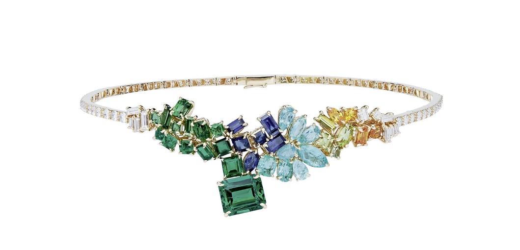Gem Dior Vert Prairie necklace, Dior