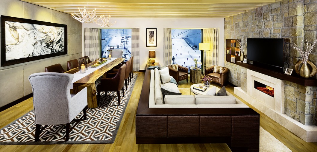 Kempinski Hotel Mall of the Emirates - Aspen ski chalets