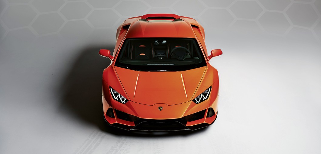 The Lamborghini Huracan Evo