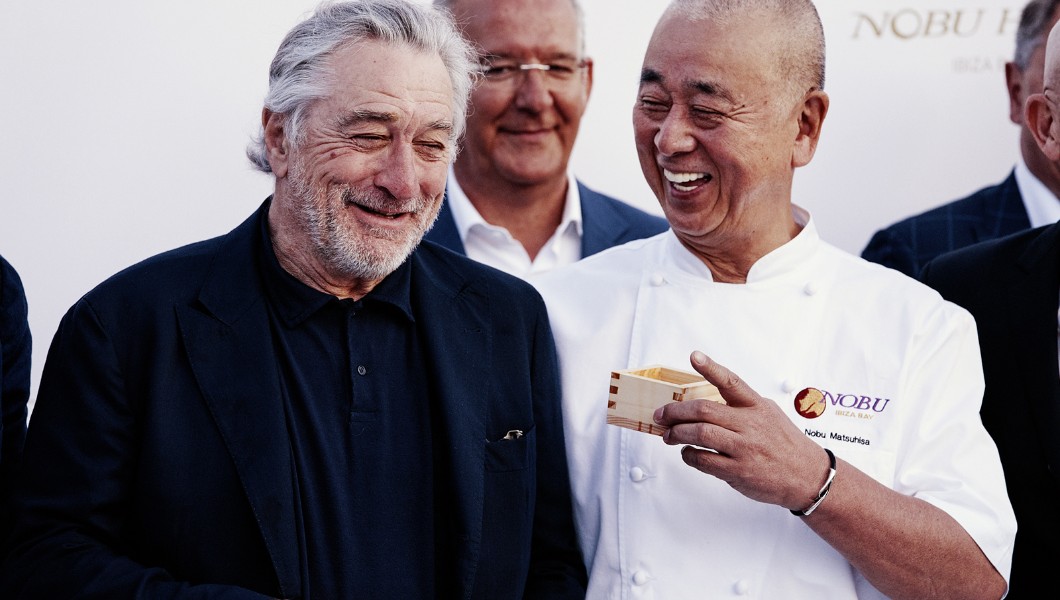 Nobu Matsuhisa, Robert De Niro and Meir Teper, Nobu Hospitality