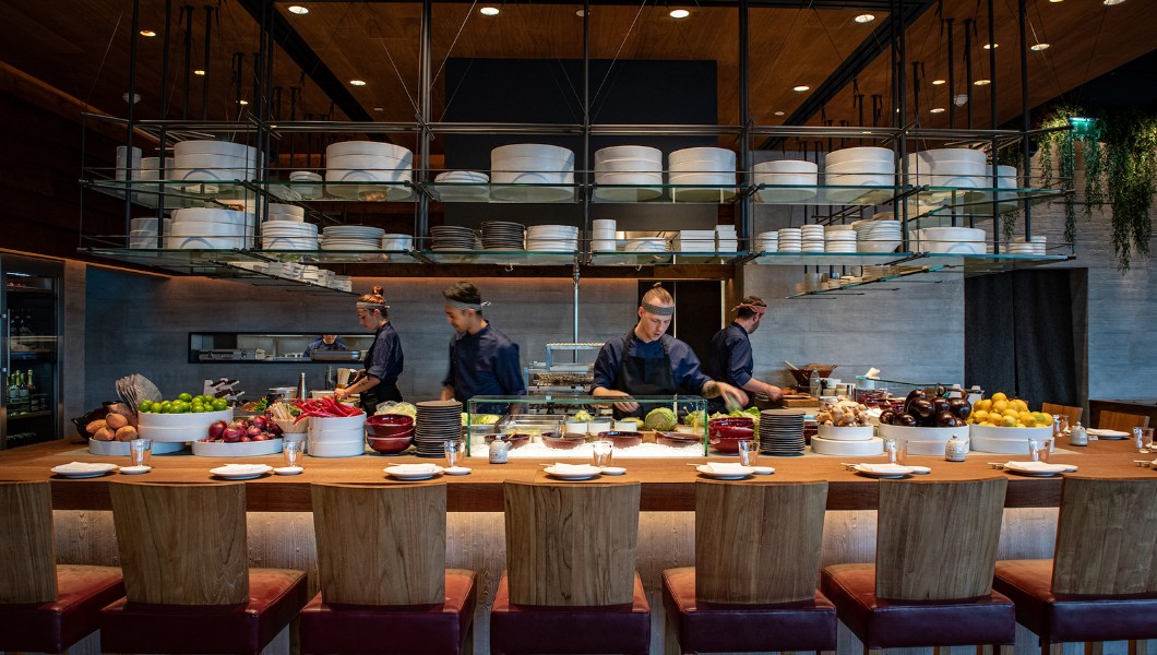 ROKA, the Japanese restaurant at The Opus by Omniyat in Dubai