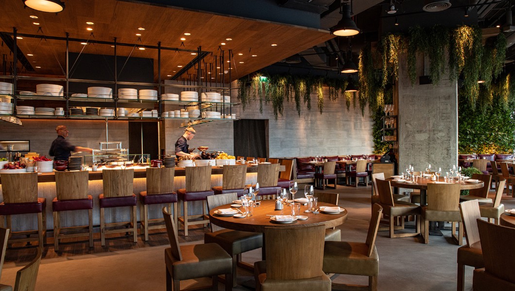 ROKA, the Japanese restaurant at The Opus by Omniyat in Dubai