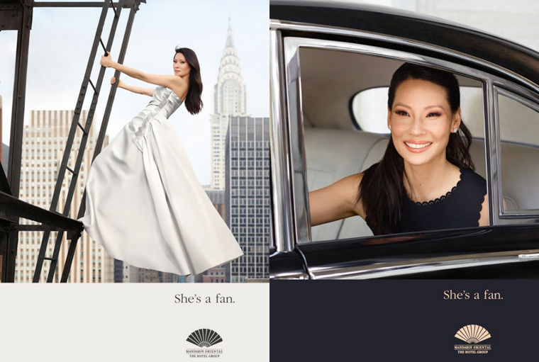 Lucy Liu MO fan NYC
