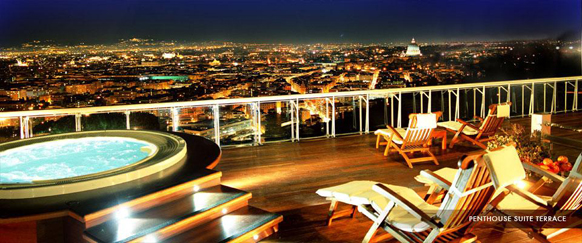 Rome Cavalieri Penthouse Suite