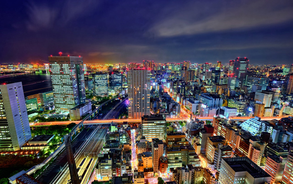 Tokyo skyline