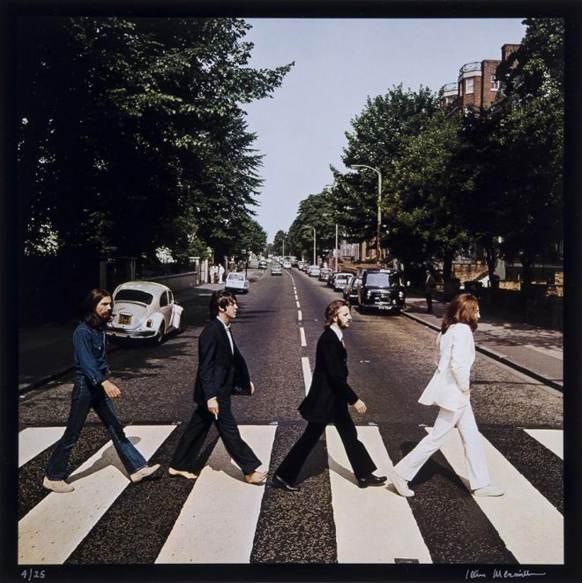 The Beatles Abbey Road album cover