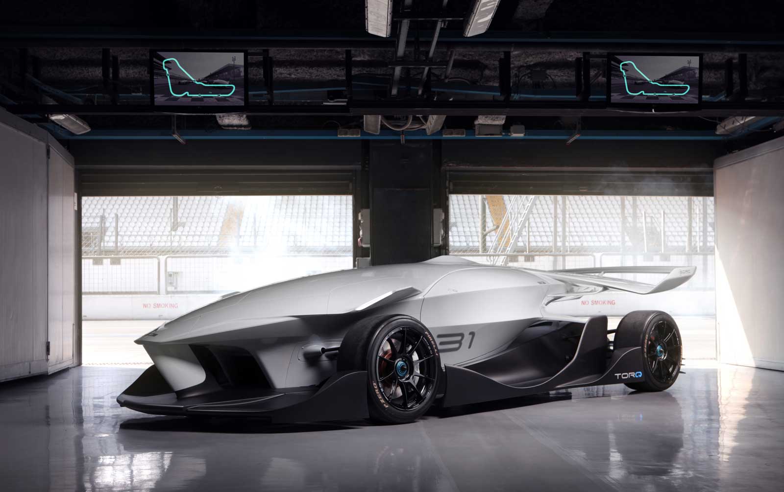 The ED Torq driverless race car
