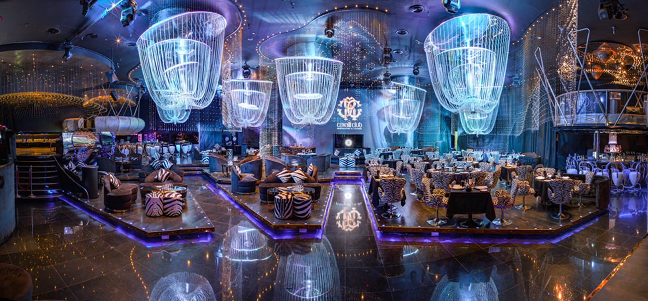 Cavalli Club in the Fairmont Hotel Dubai