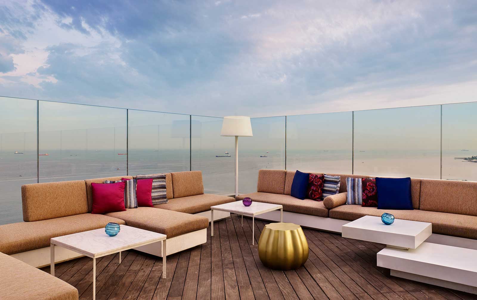 Hyatt Istanbul outdoor lounge