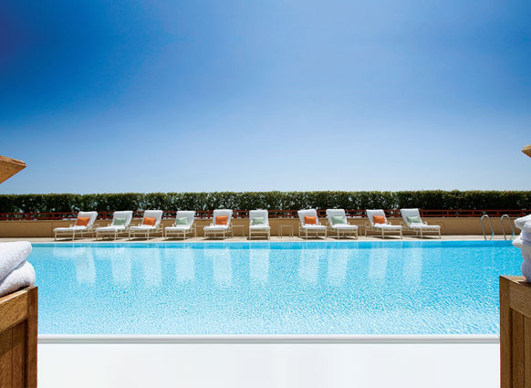 InterContinental LA swimming pool