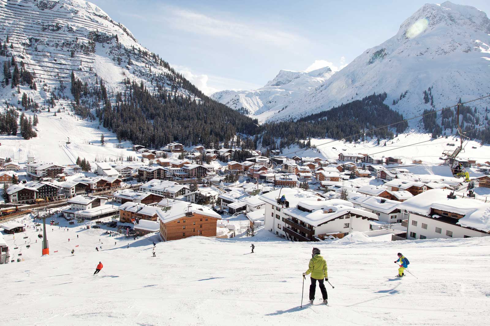 Lech luxury skiiing in Austria