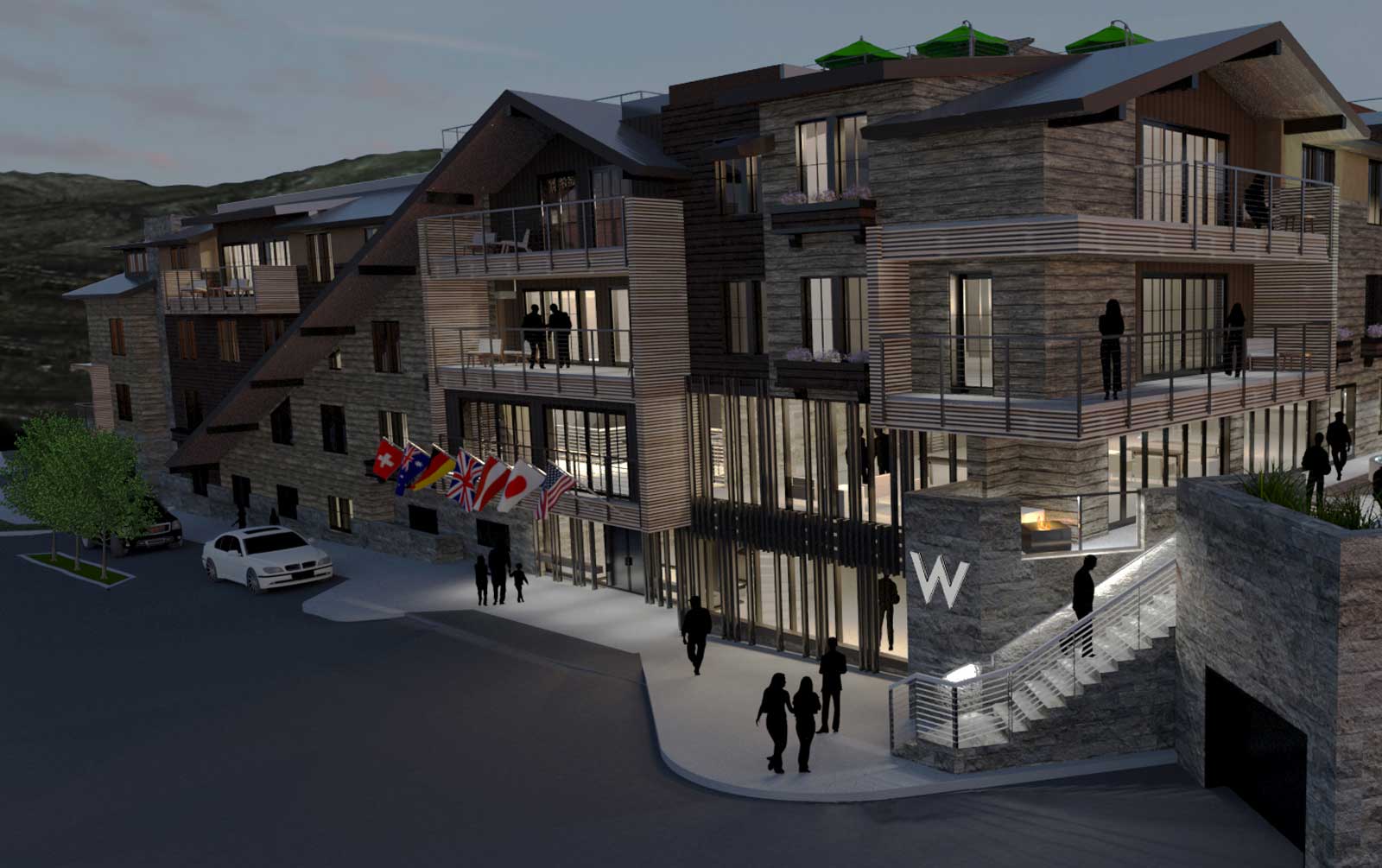 W Aspen hotel exterior Colorado