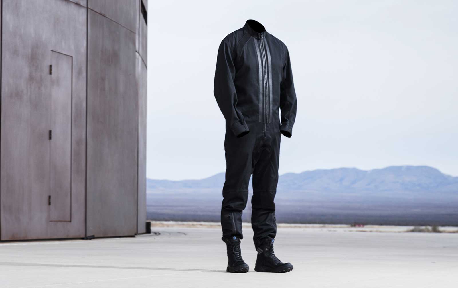 Y-3 apparel spacesuit for Virgin Galactic