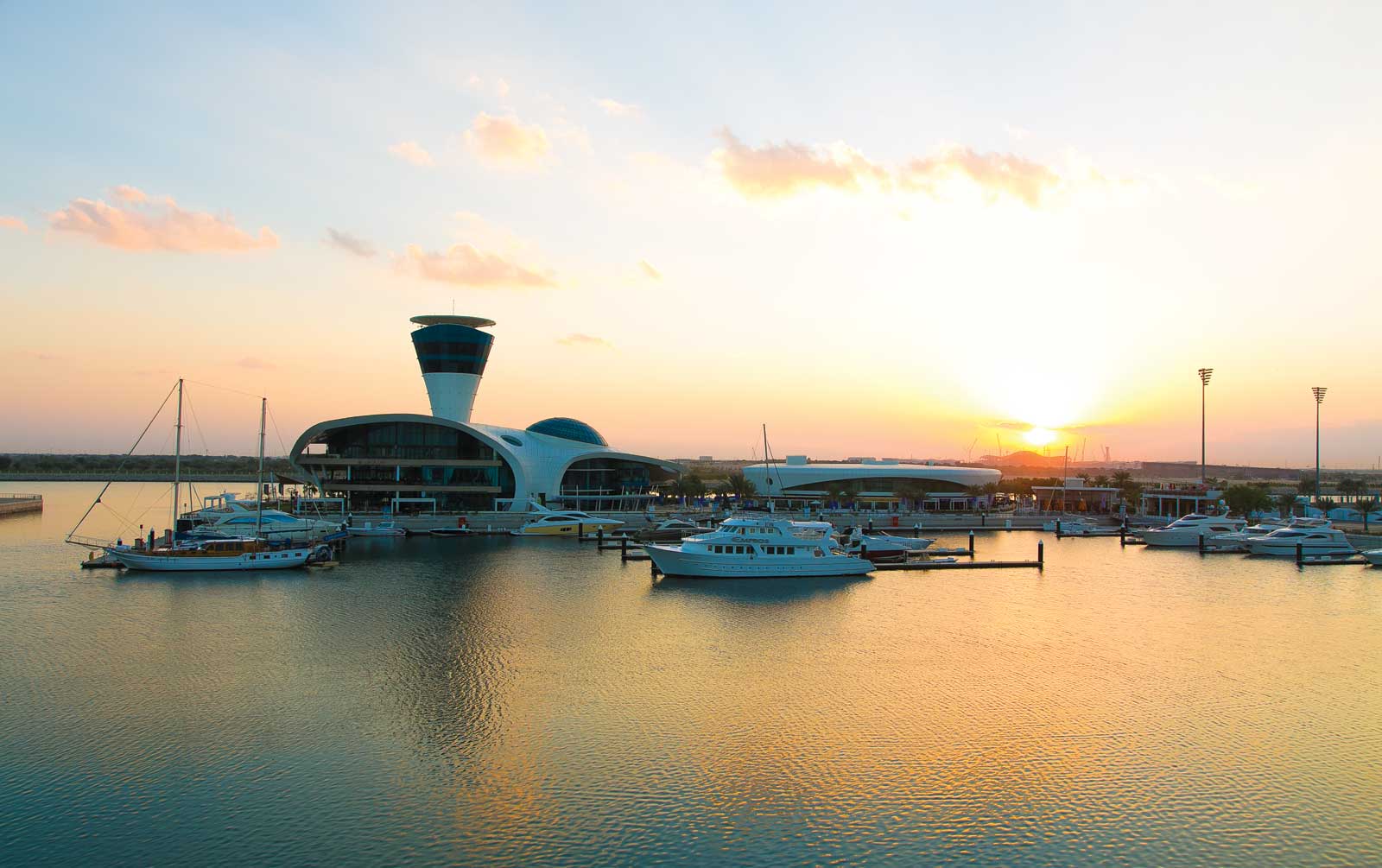 Yas Island Viceroy at dusk