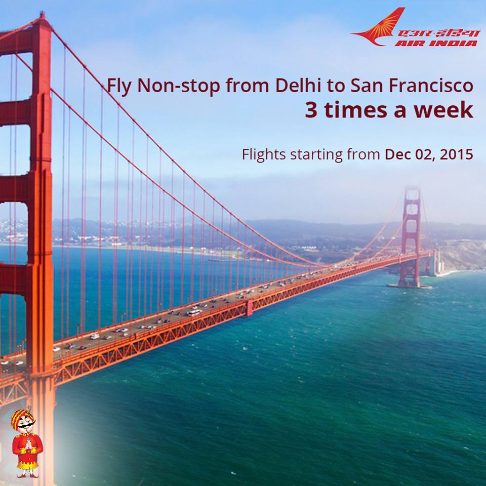 Air India San Francisco flight