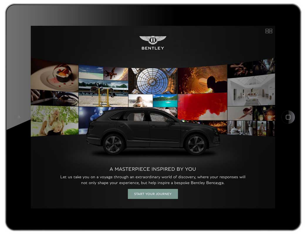 Bentley Inspirator app