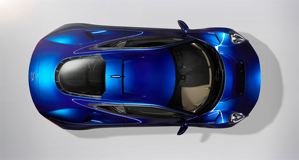 Jaguar C-X75 blue
