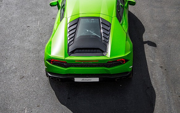 Lamborghini Huracan from above