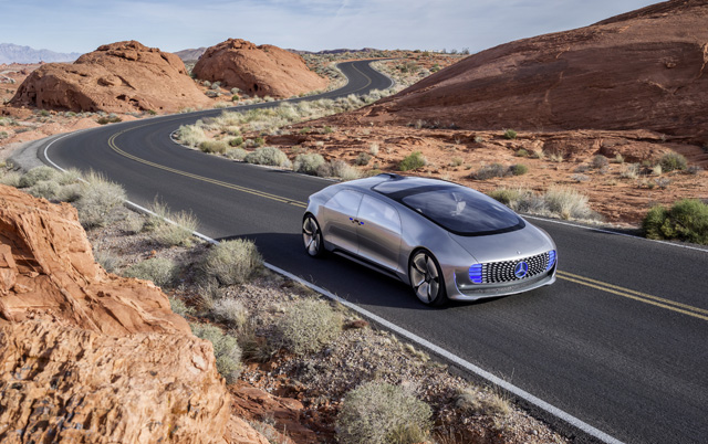 The F 015 concept in the desert