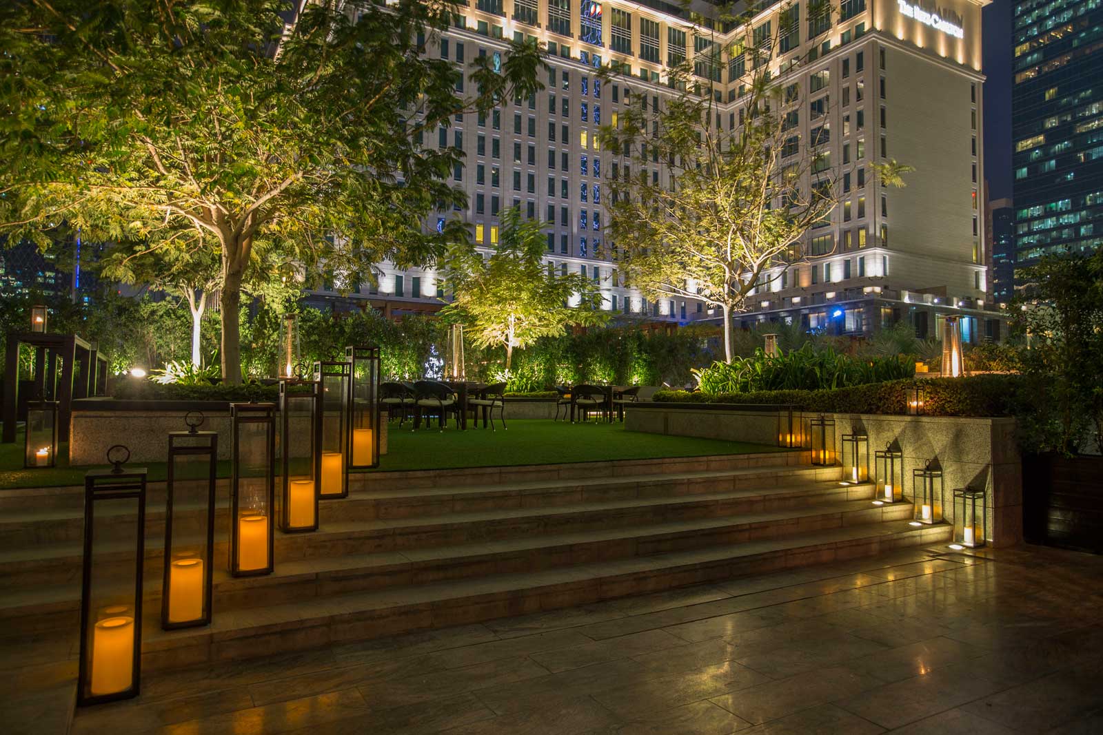 Royal China DIFC steps