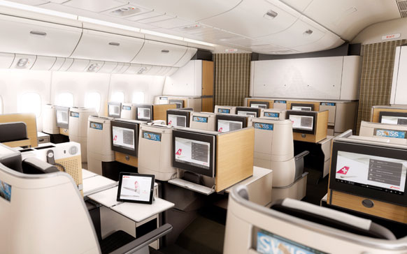 SWISS Business Class Boeing 777