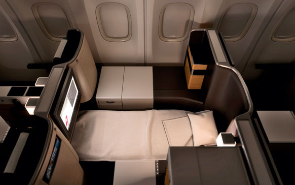 SWISS First Class Boeing 777