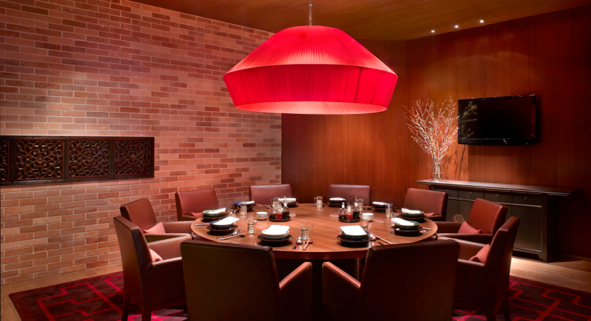 The Beijing Kitchen's private dining room in Macau